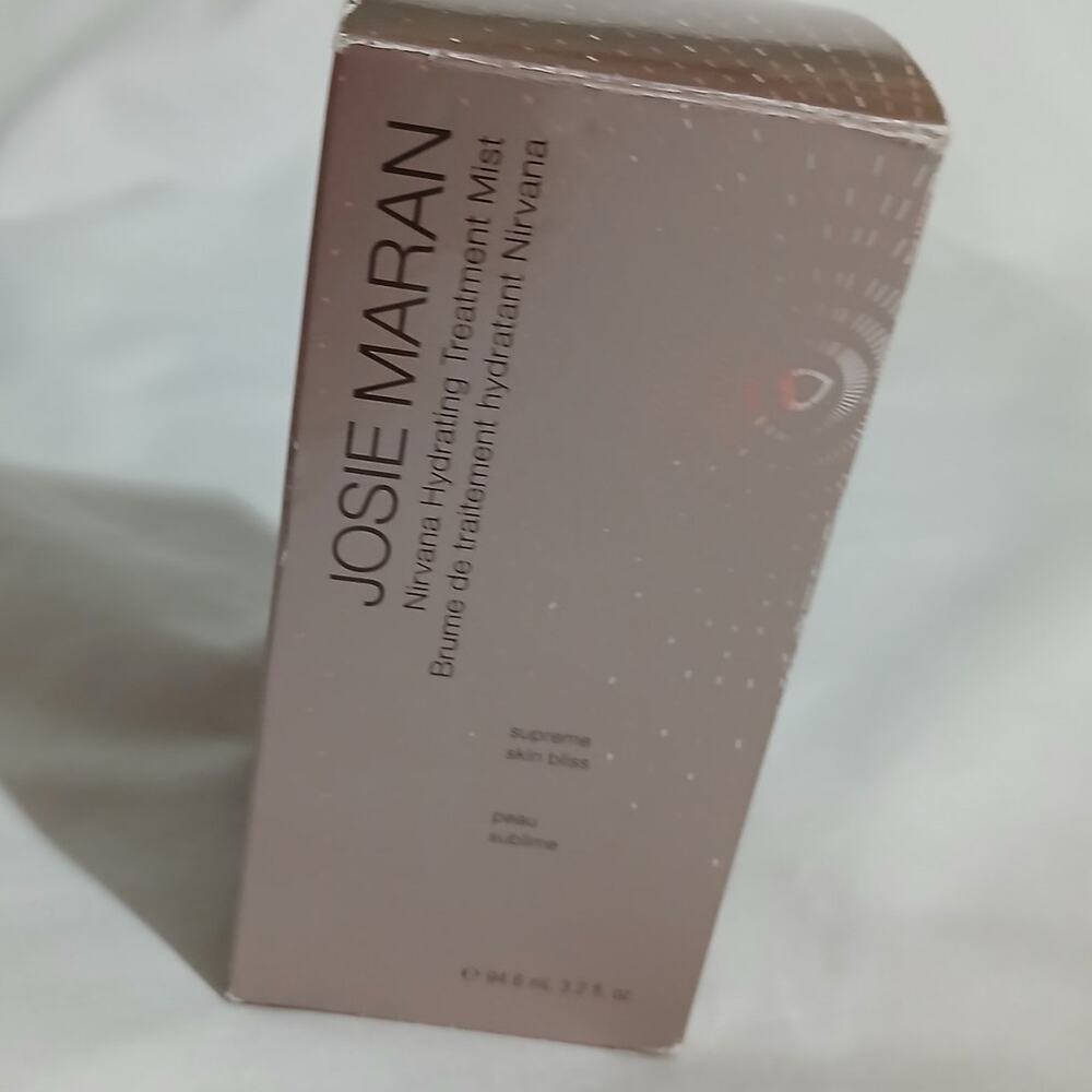 NIB Josie Maran Nirvana Hydrating Treatment Mist 3.2 fl oz Supreme Skin Bliss